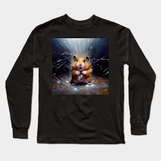 Shocked Hamster Long Sleeve T-Shirt